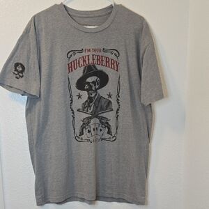 Huckleberry Gray Graphic Tee